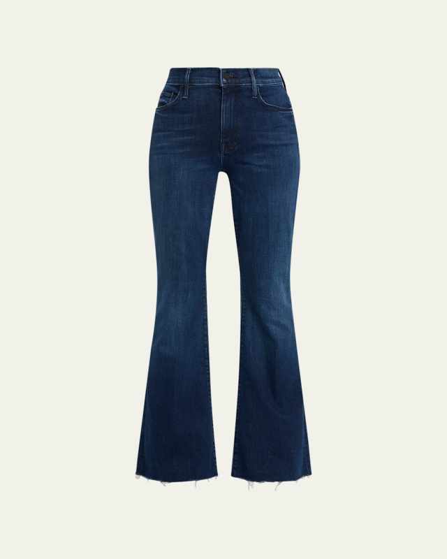 The Weekender Frayed Flare Jeans